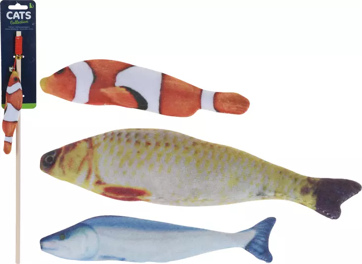 Kissan lelukala varrella 40 cm - Lemmikkilelut - 8719987076619 - 1