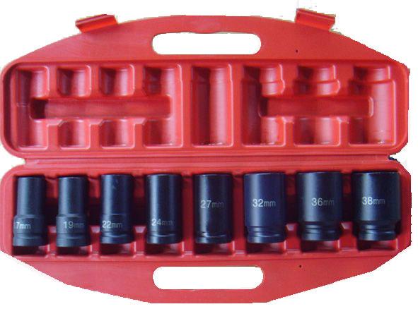 Konehylsysarja 8-os. - Hylsyt ja -sarjat - 6430032154169 - 1