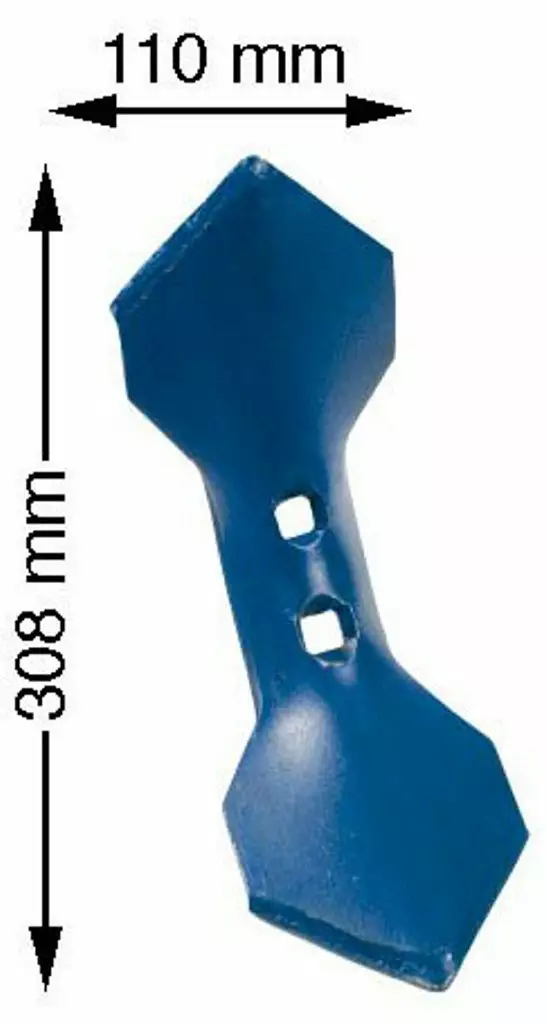 Kultivaattorin kärki 4" Kongskilde Vibro Flex - Maanmuokkaustarvikkeet - 5700030898459 - 1