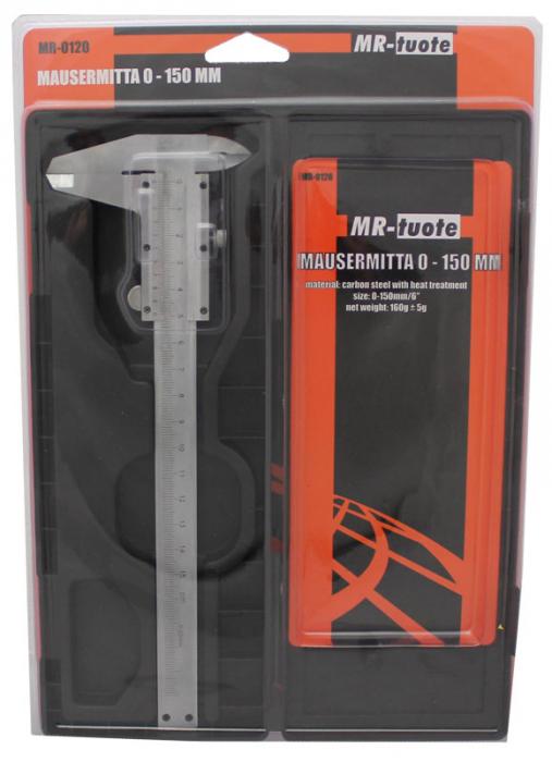 Mausermitta 150 mm teräs - Muut mittausvälineet - 6430013061899 - 1