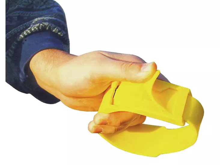 Merkintäpanta 37 cm keltainen - Eläinten merkintä - 8719607168199 - 1