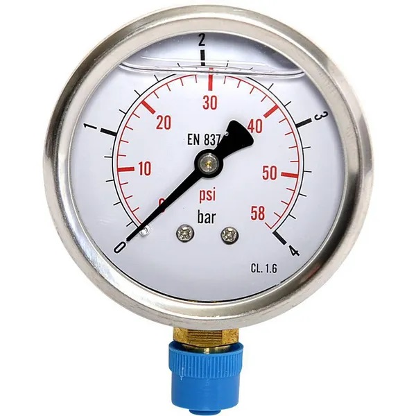 Painemittari 1/4" 0-4 bar - Painemittarit - 5700035556859 - 1