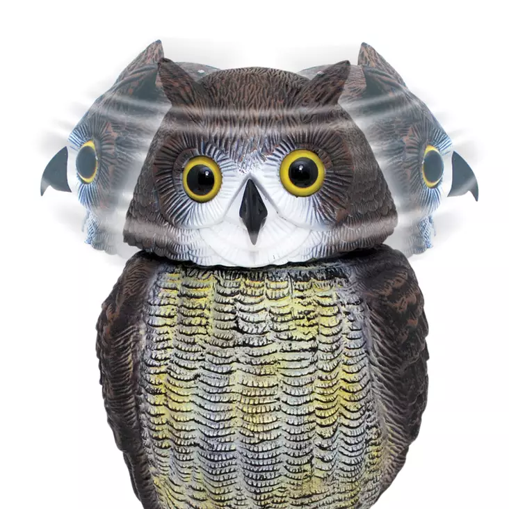 Pöllö 40 cm, kääntyvä pää - Lintujen torjunta - 5036200129659 - 1