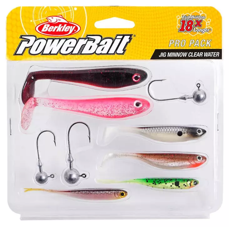 PowerBait Pro Pack Jig Minnow Clear Water - Jigit, jigipäät - 028632940839 - 1