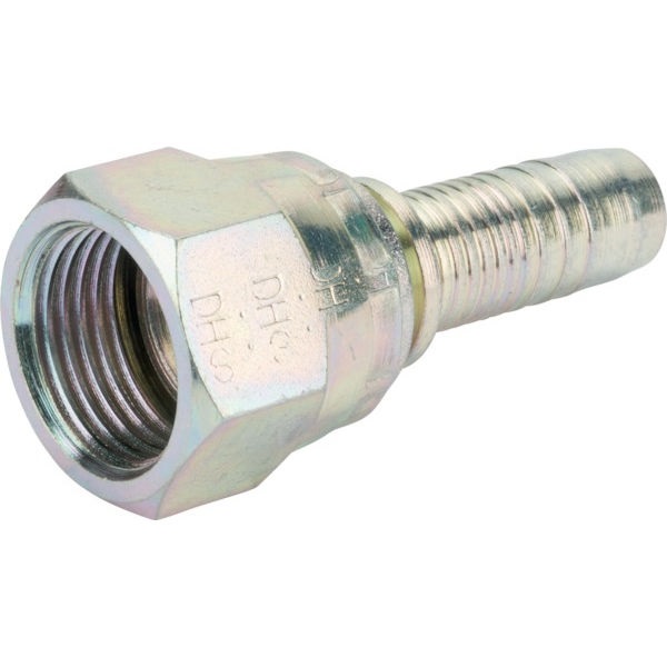 Puristettava liitin DN13 7/8" UNF naaras/uros - Hydrauliikka - 8716106441099 - 1