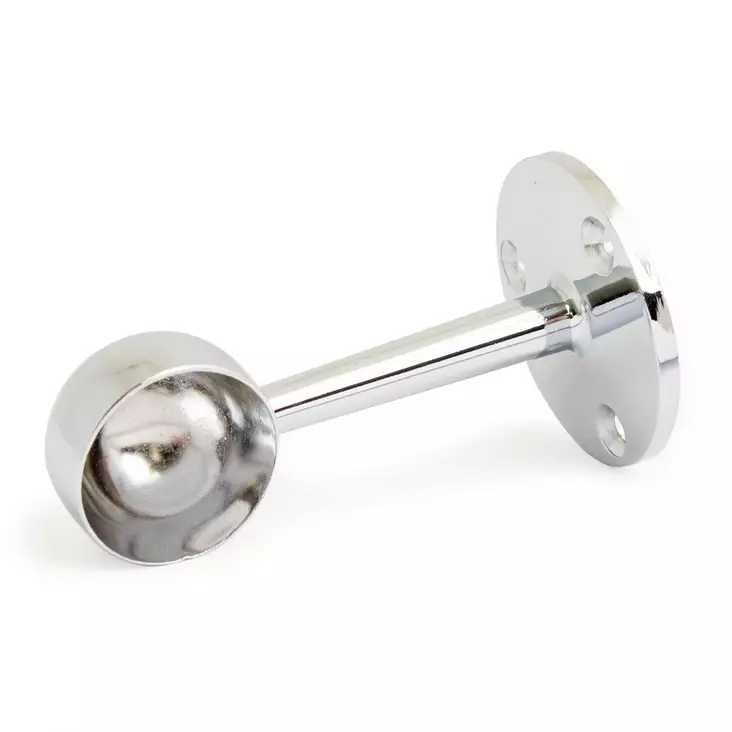 Putkenkannatin päätyk. 759 kromi - Kannattimet ja seinäkiskot - 7317900042799 - 1