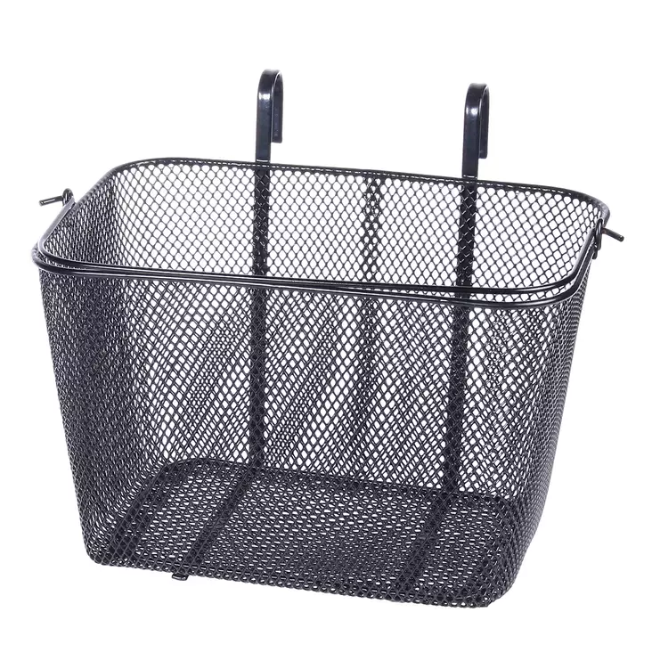 Pyörän kori musta - Pyöräilytarvikkeet - 6410411856549 - 1