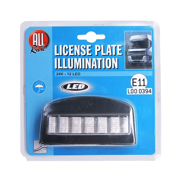 Rekisterikilven valo - Autosähkötarvikkeet - 8711252391229 - 1