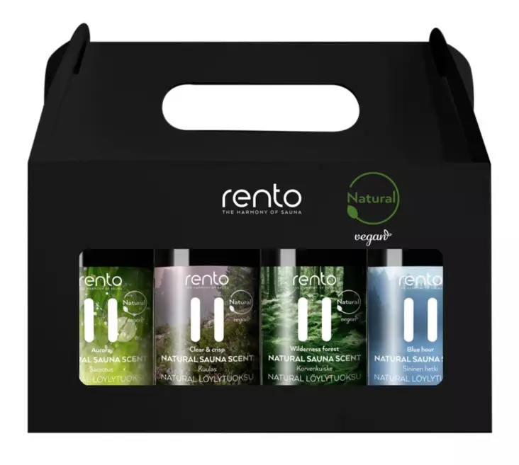 Rento Natural löylytuoksu lahjapakkaus - Löylytuoksut, saunahunajat - 6410416121109 - 1