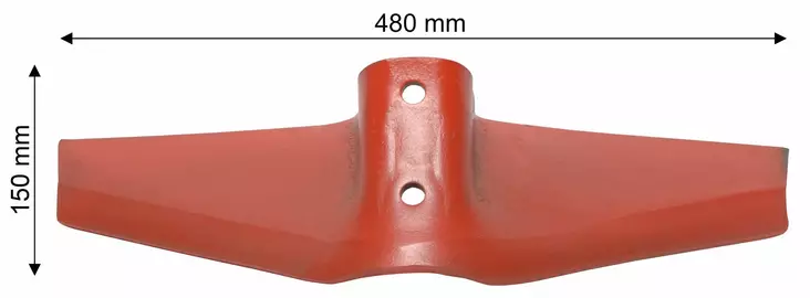 Siipiterä 480 mm - Maanmuokkaustarvikkeet - 5700033034489 - 1