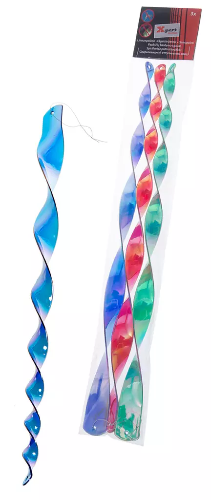 Spiraalipelotin 3 kpl/pkt - Lintujen torjunta - 6410412411709 - 1