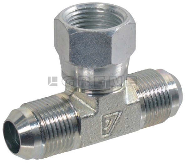 T-kappale 1/2" JIC uros/uros/naaras - Hydrauliikka - 8719593138299 - 1