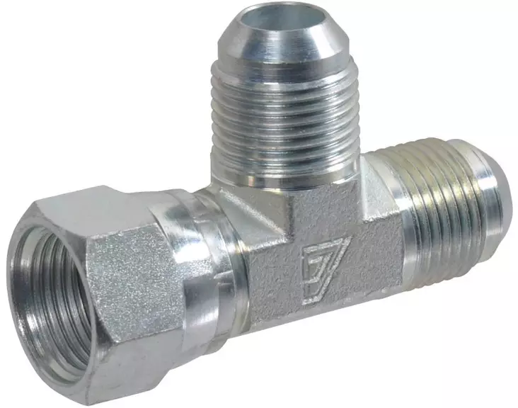 T-kappale 3/4" UNF naaras/uros/uros - Hydrauliikka - 8716106791859 - 1