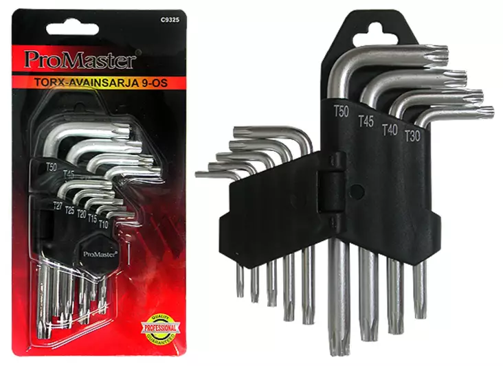 Torx-avainsarja 9-os. - Muut avaimet - 6420286893259 - 1