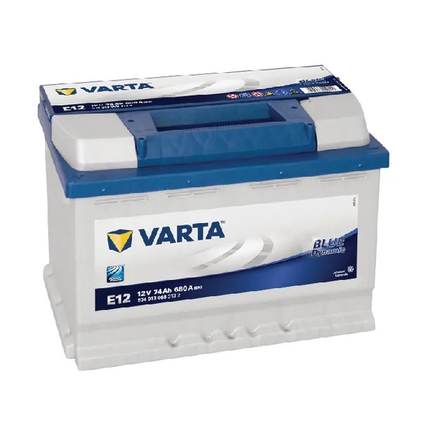 Varta Blue Dynamic 12V 74Ah 680A käynnistysakku - Käynnistysakut - 4016987119549 - 1