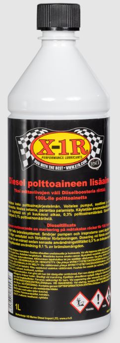 X-1R Diesel booster 1 litra - Autokemikaalit - 6430014802439 - 1