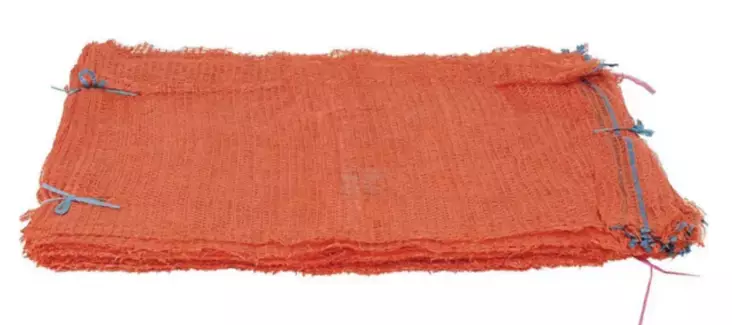 Leno verkkosäkki oranssi 30 kg 100 kpl - Säkit, sulkijat - 5902815950349 - 1