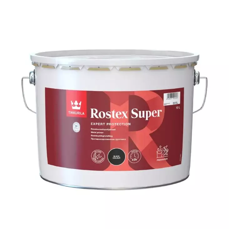 Tikkurila Rostex Super 1 l ruosteenestopohjamaali - Muut maalit, lakat ja öljyt - 6408070026519 - 1