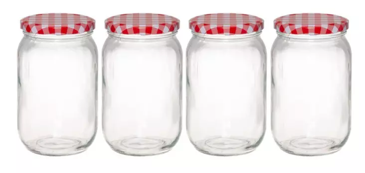 Hillopurkki 4 kpl 720 ml - Säilöntätuotteet - 6410416368979 - 1