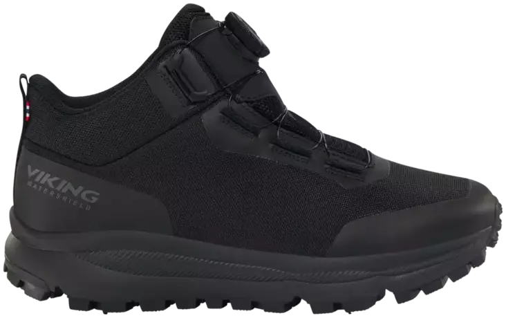 Viking naisten nastakenkä Stride Mid Spike Warm BOA Waterproof - Retkeilyasusteet - 7054978284989 - 1