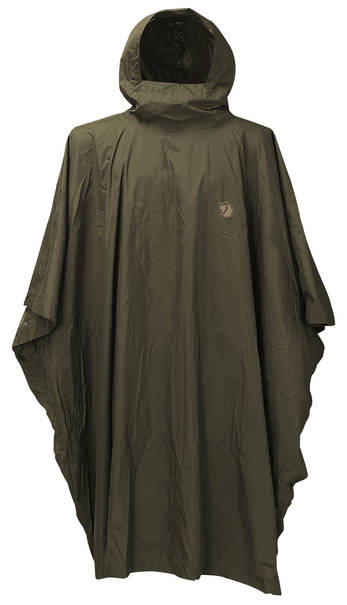 Fjällräven Poncho Dark Olive - Retkeilyasusteet - 7323450082239 - 1