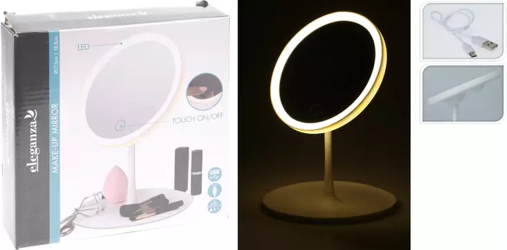 Meikkipeili led-valolla - Muut itsehoitotuotteet - 8720573914079 - 1