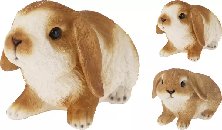 Luppakorva kani - Puutarhapatsaat, koristeet - 8721037370929 - 1