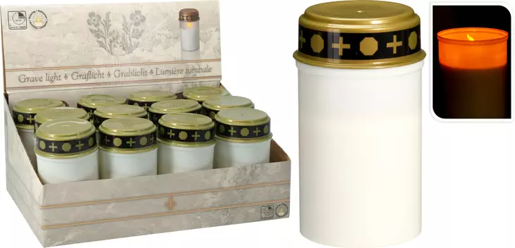 Led-hautakynttilä ajastintoiminnolla - Kynttilät - 8721037535229 - 1