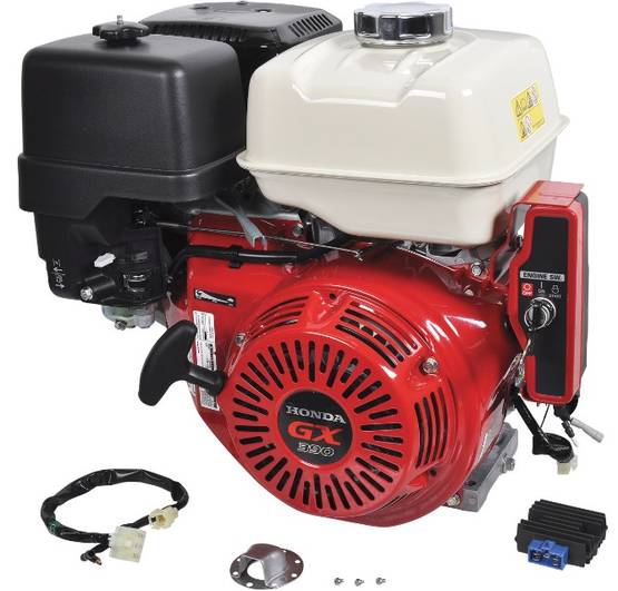 Paikallismoottori Honda GX390 XQKA 10 A laturilla - Paikallismoottorit - paikallis9 - 1