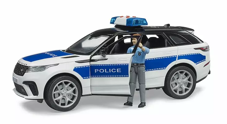Bruder Range Rover Velar ja poliisihahmo - Bruder työkonelelut - 4001702028909 - 1