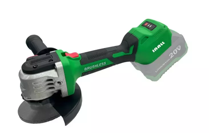 INALL suoraveto akkukulmahiomakone runko - Akkukoneet - 6430082041099 - 1