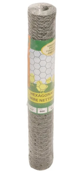 Kanaverkko 0,6 x 10 m, silmukka 19 mm - Aitaverkot - 5700033070869 - 1