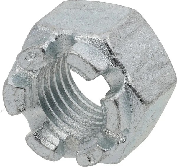 Kruunumutteri sinkitty 8.8 - Pultit ja mutterit, metrinen kierre - 5700038167489 - 1