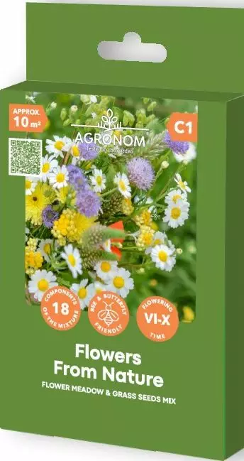 Kukkaniitty Universal flowers from nature siemenseos - Siemenet ja siemenperunat - 4770168922839 - 1