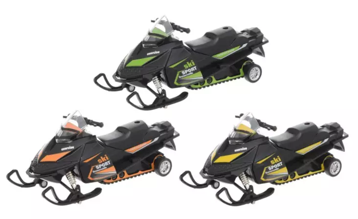 Moottorikelkka 1:32 äänet ja valot - Sisälelut - 6410416304229 - 1