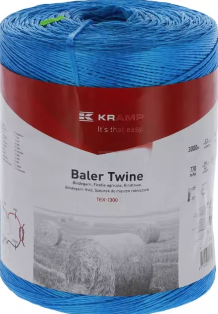 Paalauslanka Tex-1300 sininen 3000 m - Muut maataloustarvikkeet - 8719493211399 - 1