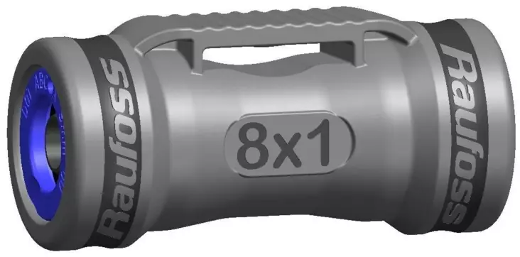 Raufoss ABC jatkoliitin 8x1,0 - Paineilmajärjestelmä - svm0000010079 - 1