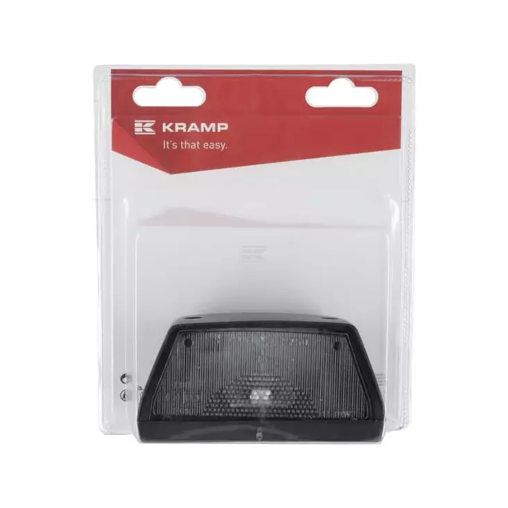 Rekisterikilven valo 107x57x55mm - Muut traktoritarvikkeet - 8719493195019 - 1