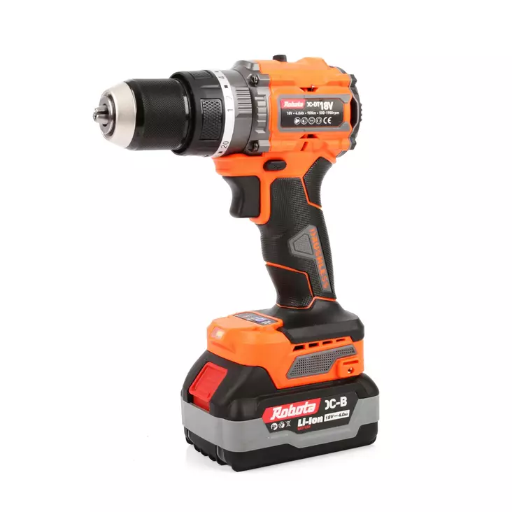 Robota DC-DT18V akkuporakone 13mm runko - Akkukoneet - 6438212141169 - 1