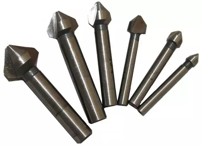 Senkkausteräsetti 6-os. HSS - Muut käsityökalut - 6430032155319 - 1