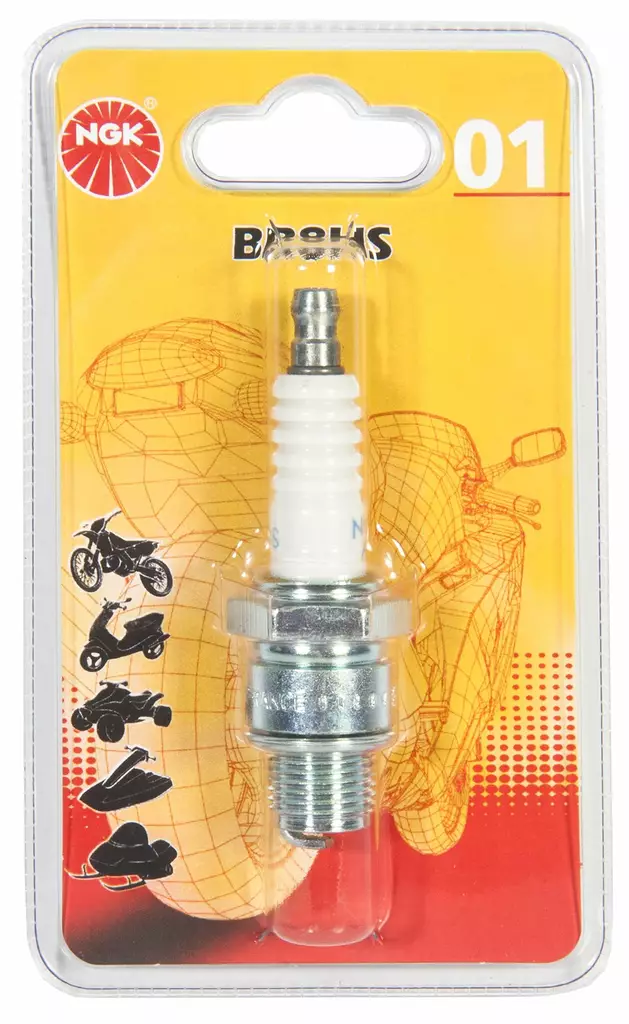 Sytytystulppa BR8HS punainen no 1 - Sytytystulpat - 0087295049679 - 1