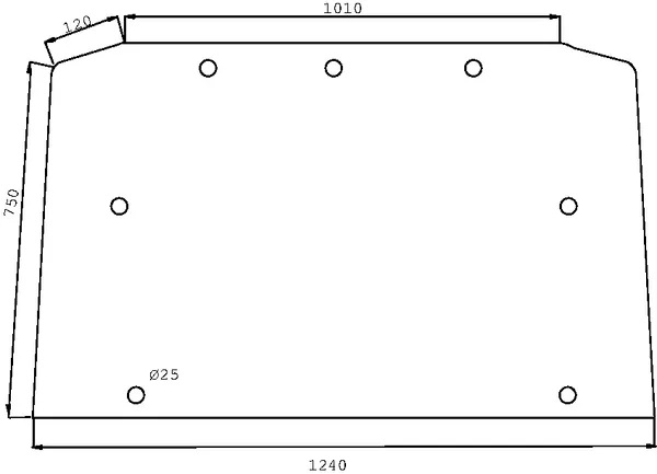 Takalasi, ylempi (Hürlimann 92312680) - Ohjaamon lasit - 3660980008389 - 1