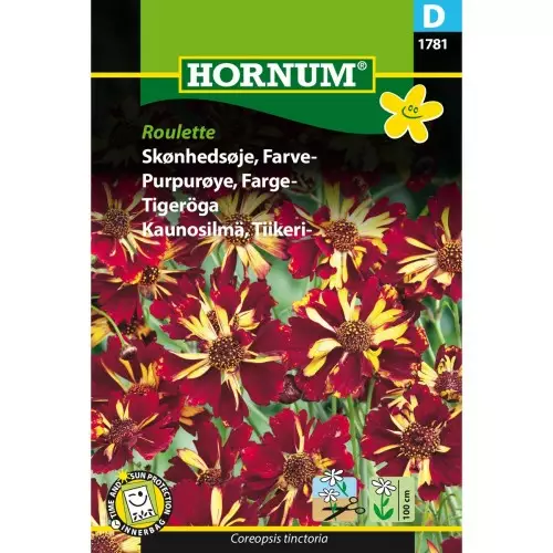 Tiikerikaunosilmä ´Roulette´ - Siemenet ja siemenperunat - 5708787017819 - 1