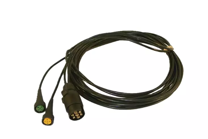 Valosarjan pääjohto 5 m, 7 - napainen pistoke, Y - liitin - Työvalot - 5700036785869 - 1