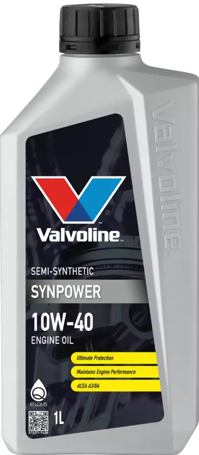 Valvoline SynPower 10W-40 moottoriöljy 1L - Autokemikaalit - 8710941021539 - 1