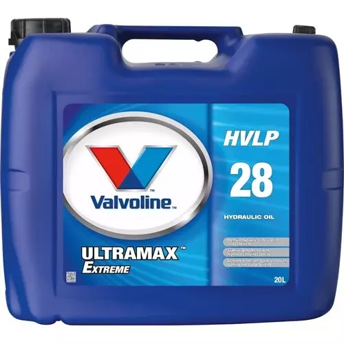 Valvoline Ultramax Extreme HVLP 28 hydrauliikkaöljy 20 l - Hydrauliikkaöljyt - 8710941029009 - 1