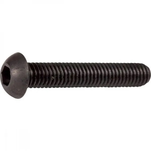 Kuusiokoloruuvi laipalla M6 x 16 mm 10.9 musta 25 kpl - Pultit ja mutterit, metrinen kierre - 8716106954636a - 1