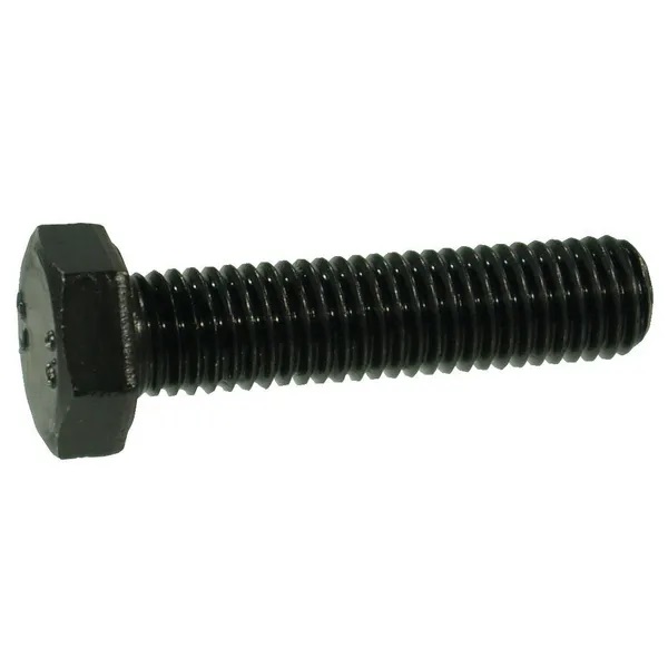 Kuusioruuvi M12 x 25 mm 8.8 musta 25 kpl - Pultit ja mutterit, metrinen kierre - 5700038151372a - 1