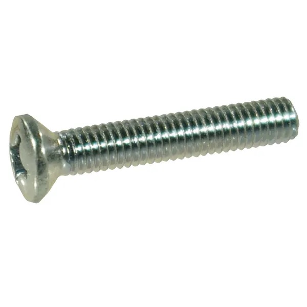 Linssikantaruuvi PH3 M6 x 20 mm 4.8 sinkitty 100 kpl - Pultit ja mutterit, metrinen kierre - 8716106362530a - 1