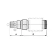 2/2 venttiili NC patruuna 40 l - Hydrauliikka - EC08M20NB - 2